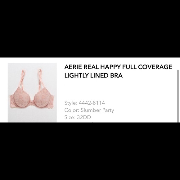 Aerie blush bra 32DD - Picture 9 of 9